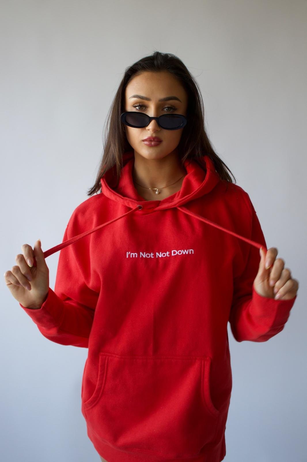 Light Weight Red Hoodie