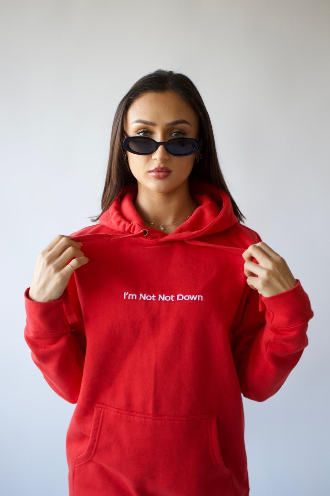 Light Weight Red Hoodie