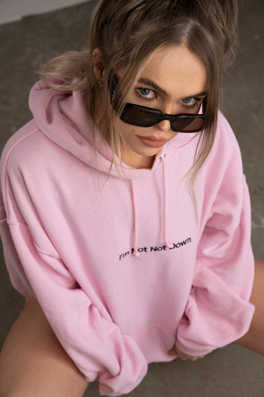 Light Weight Pink Hoodie