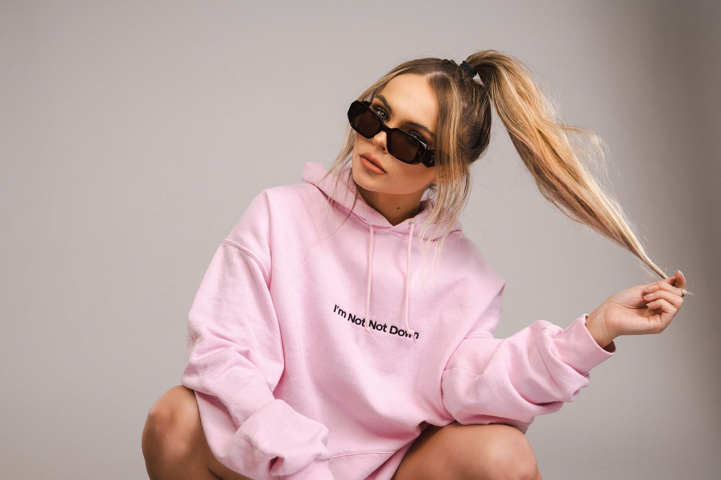 Light Weight Pink Hoodie